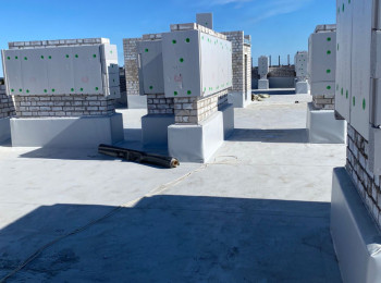 Монтаж плоской кровли с применением ПВХ-Мембраны