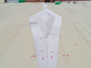 Монтаж плоской кровли с применением ПВХ-Мембраны